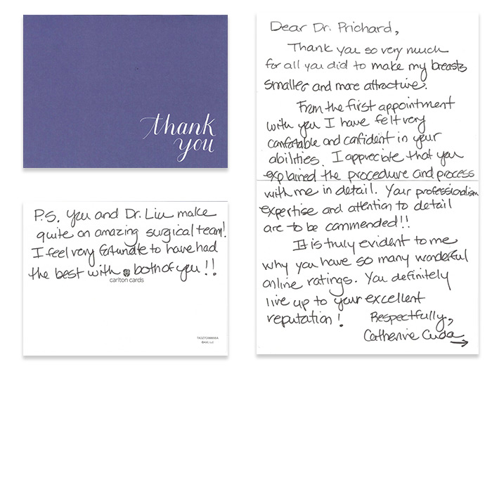 Dr. Prichard Thank You Cards